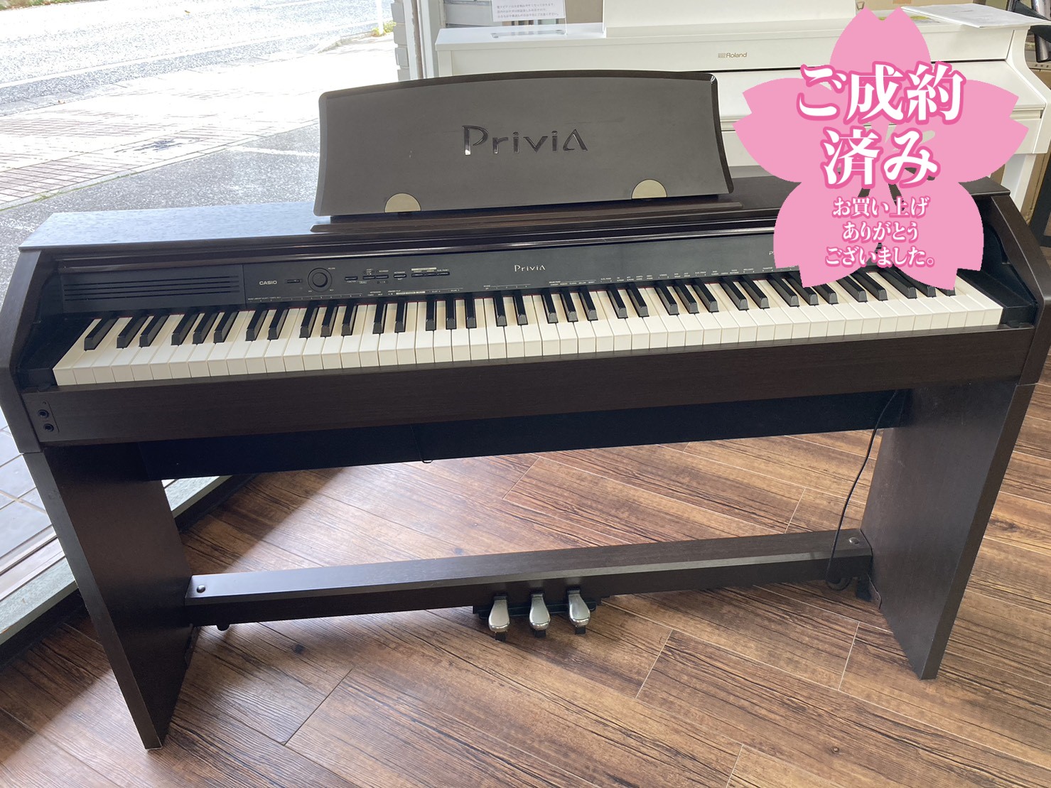 【中古】CASIO　電子ピアノ　PX-760BN